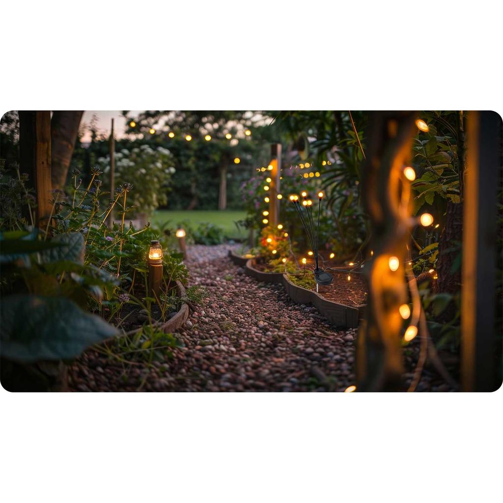 Solar Lamp Fireflies 2 Pcs Ilumen Ls-101