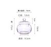 Стеклянная конфетница прозрачная с крышкой, четырехэтажная, емкость для хранения продуктов, для дома, настольная, многослойная, декоративная стеклянная банка