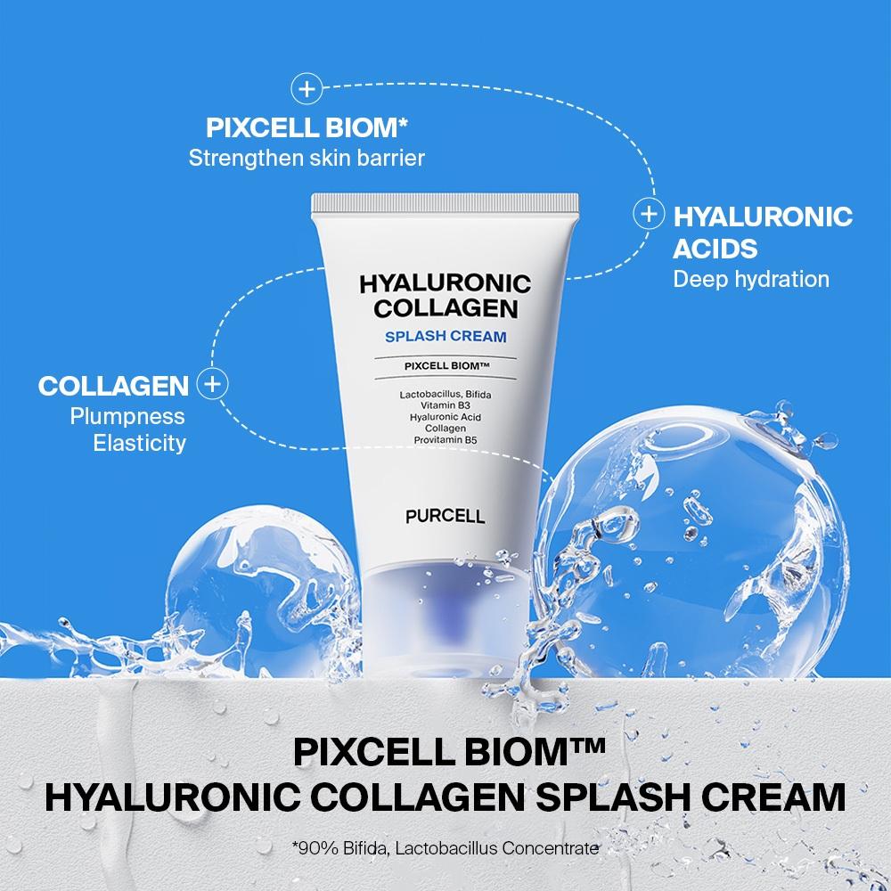 PURCELL Крем-сплеш Pixcell Biom Гиалуроновый Коллаген 50 мл