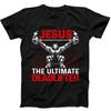 Jesus the Ultimate Deadlifter Christmas Funny Gift Black Tee T Shirt 196
