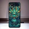 Чехол для телефона с дизайном дракона в стиле аниме для Xiaomi Redmi Note 15 14 13 12 12S 11E 11 11S Pro Plus 4G 5G, черный, мягкий ТПУ