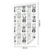 Panda bears trees wallpaper for living room and bedroom 50x1000