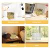 DIY Tulip Lamp 2-in-1 Mirror Flower Night Light Unfinished Handmade Craft Decorative Lamp 24 Flower