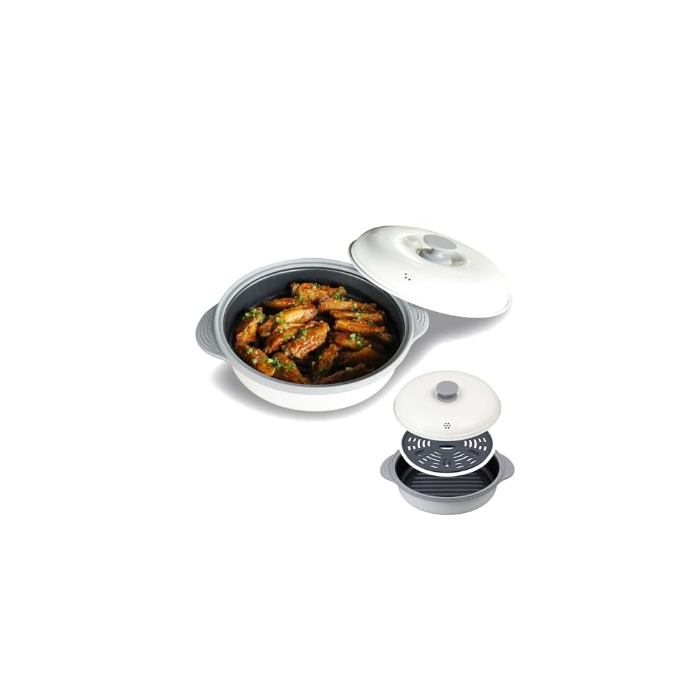 CB Japan Microwave Cooking Utensil: This single appliance allows you to brown, stir-fry, boil,