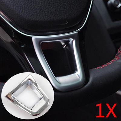 Наклейка на рулевое колесо автомобиля, декоративная накладка для Vw Passat B8 Tiguan Mk2 Golf 7 7.5 Mk7 Mk7.5 E-UP, наклейки на рулевое колесо для стайлинга автомобиля