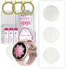 3x Apgo Hydrogel Matte Screen Protector for Smartwatch AW88 Pro DT88 Pro, Hydrogel Film, Flexible, Soft TPU with Positioning Layer Easy Installation