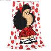 Mafalda аниме плед одеяло фланелевые зимние многофункциональные теплые пледы для кровати дорожный коврик кусок