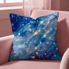 The Starry Sky Cushion Cover MultiScene Pillow Cover for Home  Car  Reversible Soft  Durable for Daily Use