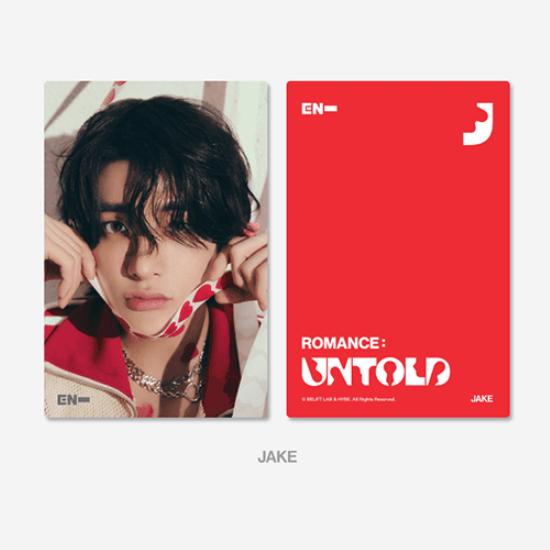 Предзаказ ENHYPEN ROMANCE: НЕРАССКАЗАННАЯ лентикулярная открытка