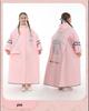 Детский длинный дождевик с отделением для рюкзака - Непромокаемый пончо для школы, мальчиков и девочек, Большой размер