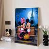 Disney Алмазная живопись Микки и Минни Маус Романтическая лунная ночь Иллюстрация Мультфильм Алмазная живопись Полная алмазная вышивка крестом Сделай сам Подарок Декор для дома