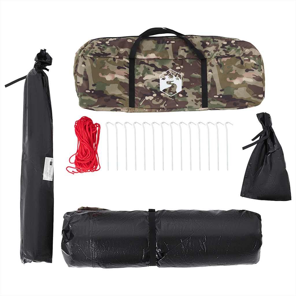 Fishing Tent for 4 Persons Camouflage Pattern Waterproof