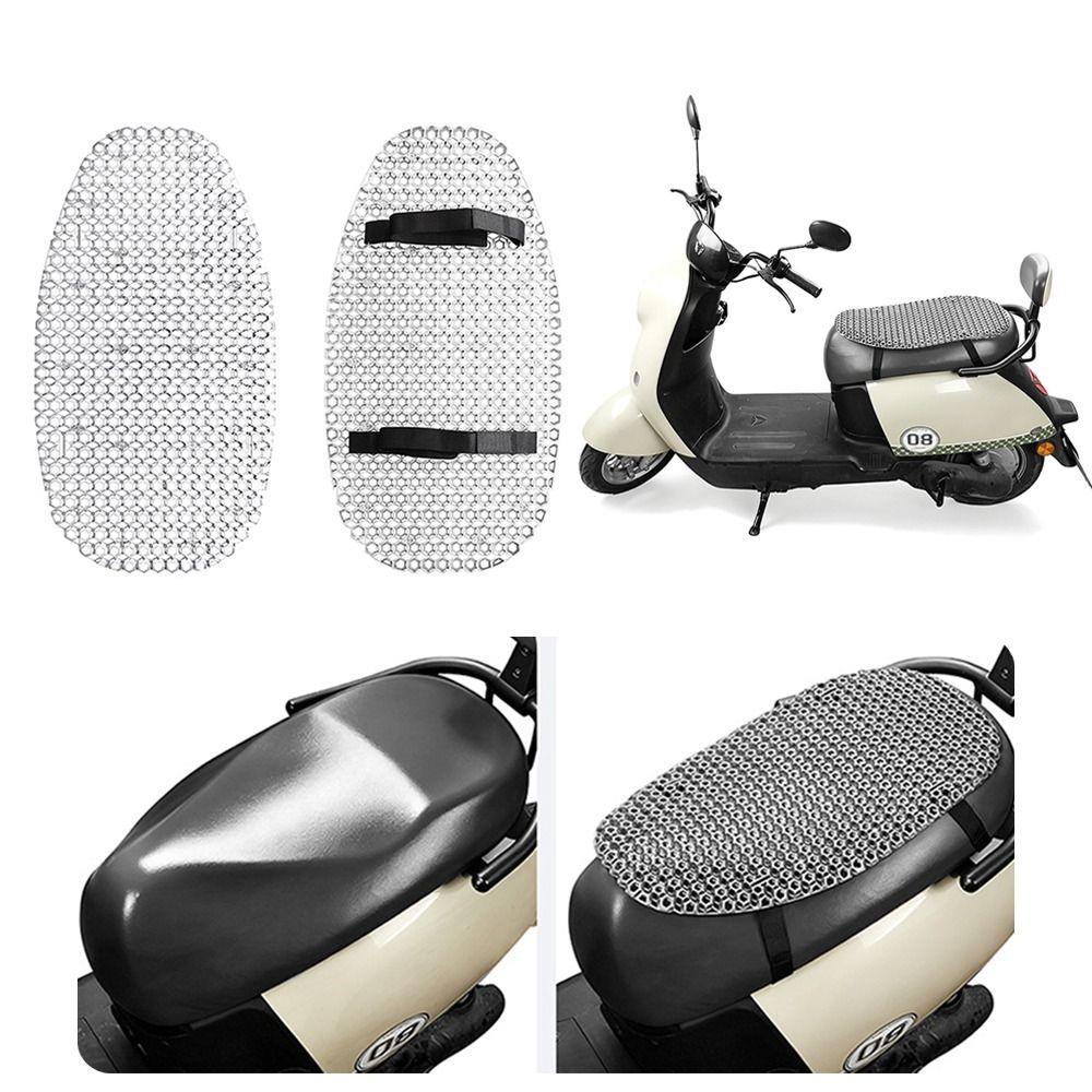 Sunscreen Motorcycle Seat Pad Heat Insulation Electric Bike Seat Pad Summer Cooling