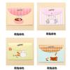 A4 cute cartoon animal file holder snap button PVC folder pen box office information bag 1pcs