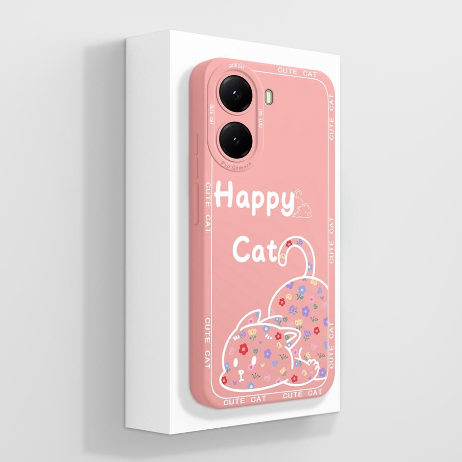 Для Xiaomi Poco X7 X2 X3 GT NFC X5 X6 M4 M5 M6Plus M7 Pro чехол для телефона милый котенок динозавр узор мягкий жидкий силиконовый противоскользящий чехол для Xiaomi Capa