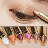 Shimmer Eyeshadow Stick Easy Glitter Highlighter Eyeshadow Pencil Brightening Makeup Pink Silkworm Champagne Gold Eyeliner