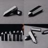 Obsidian Natural 100 Black Quartz Crystal Stone Point Healing Wand Hexagonal