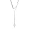Elegant Water Drop Crystal Chain Necklace For Women Versatile Stylish Jewelry Piece