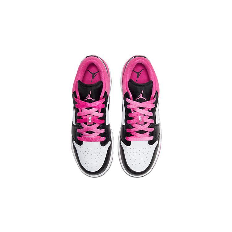 Jordan 1 Low Black Active Fuchsia GS CT1564-005
