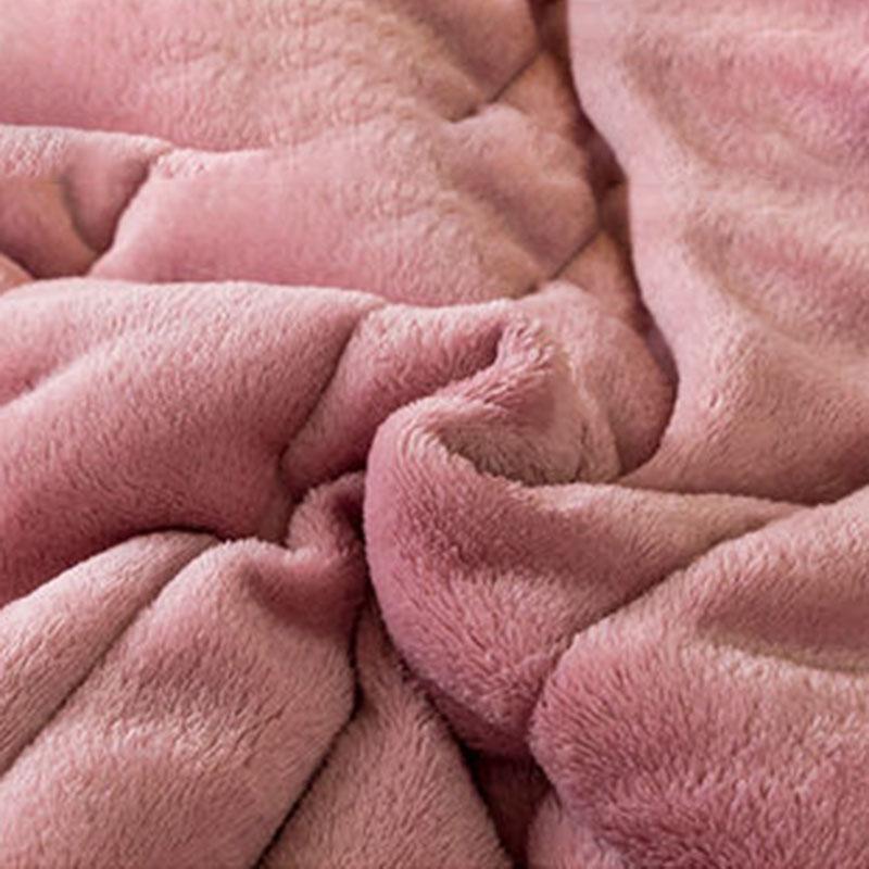 Одеяло Покрывало Теплое и удобное зимнее утолщенное одеяло из кораллового флиса плюс флисовые простыни Двустороннее флисовое одеяло Фланелевое одеяло Siesta Коврик