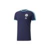 Mcfc Cny Manchester City Rabbit Year Series Ftblheritage T7 Tee Logo Round Neck Pullover Sports Short Sleeve T-Shirt Men Tops Navy-Blue 769495-02