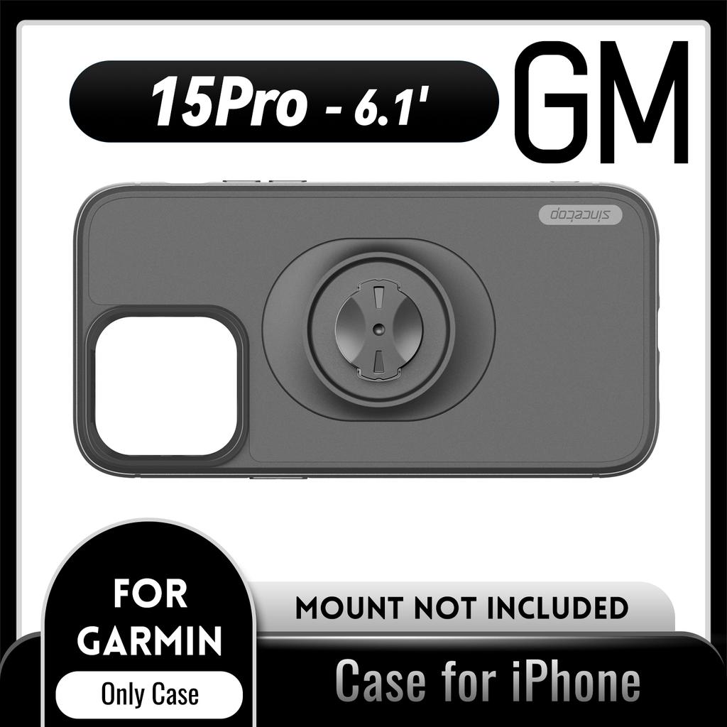 Ударопрочный чехол для велосипедных креплений / держателей Garmin для Apple iPhone 17 16 15 14 13 12 11 8 7 Pro X Max Plus SE Защитная крышка
