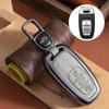 New Metal Car Remote Key Case Cover Shell Fob For A1 A3 A4 A5 A6 A7 A8 Quattro Q3 Q5 Q7 2009-2015 Protector Accessories