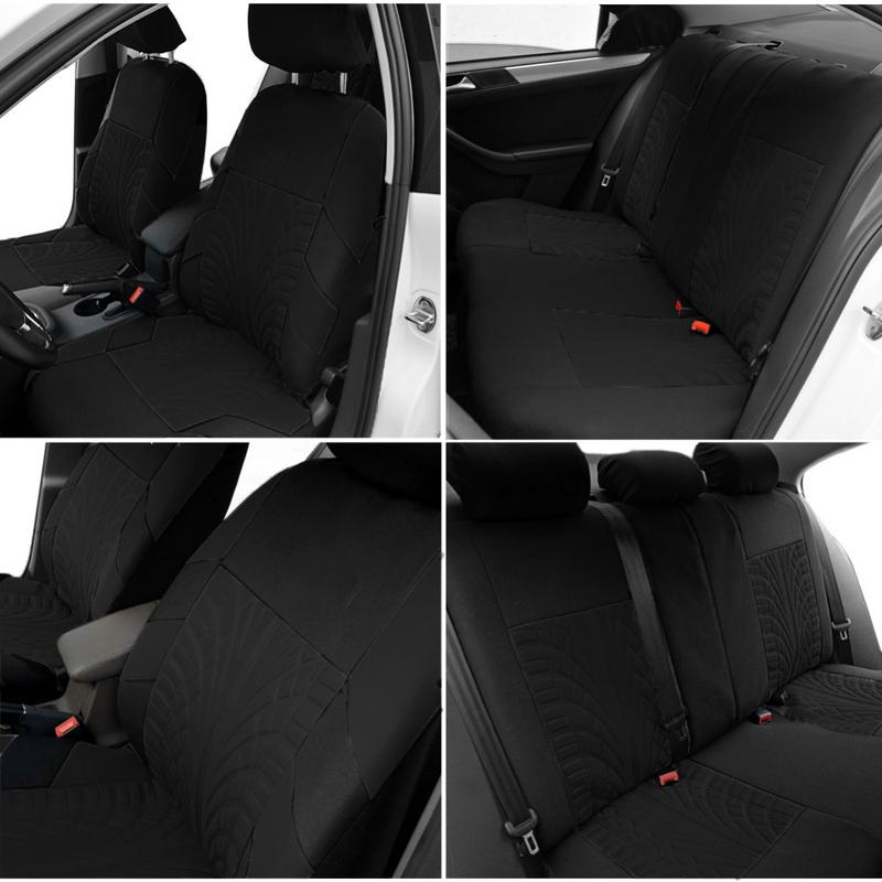 Brand Embroidery Car Seat Covers Set Car Organizer Universal For Golf 4 For Citroen C4 For Izh 2126 For Hyundai Ai 20 For Honda