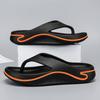 2025 Summer Slippers Men Flip Flops Thick Soled EVA Soft Slides For Men Non-Slip Sandals Outdoor Beach Summer Shoes