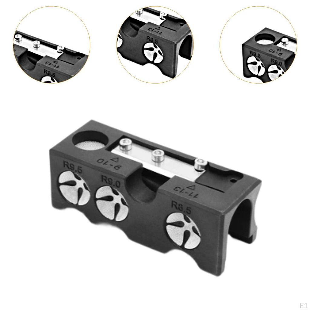 Инструмент для насадки на бильярдный наконечник 8x3x3 см профессиональный универсальный для чистки обрезки легкий