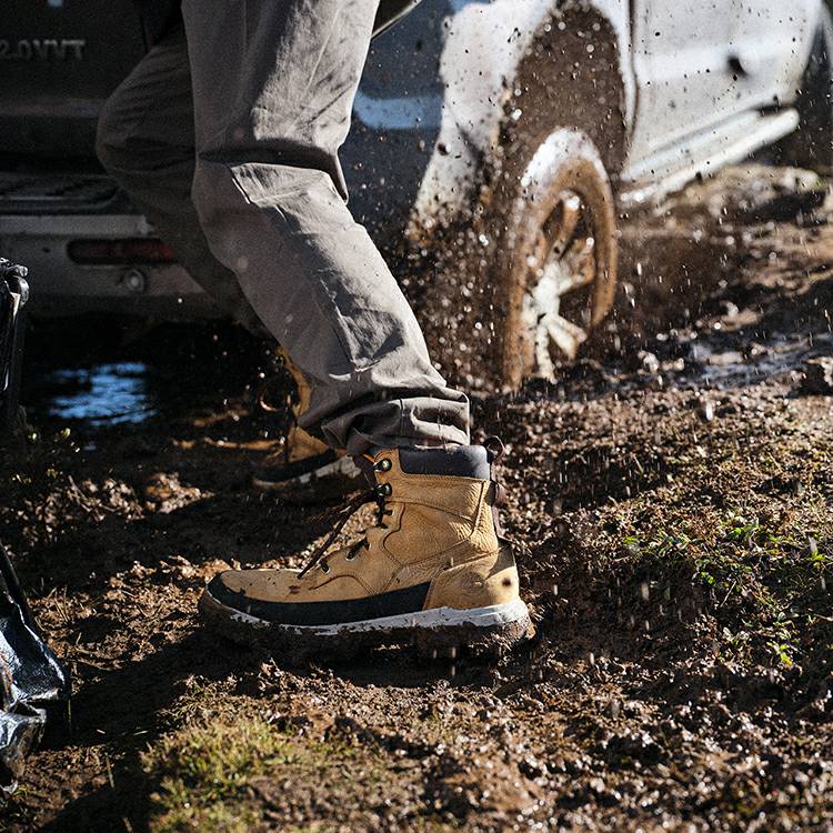 Timberland Верхний слой коровьей кожи удобные короткие ботинки для отдыха на природе мужские ботинки A44SHW