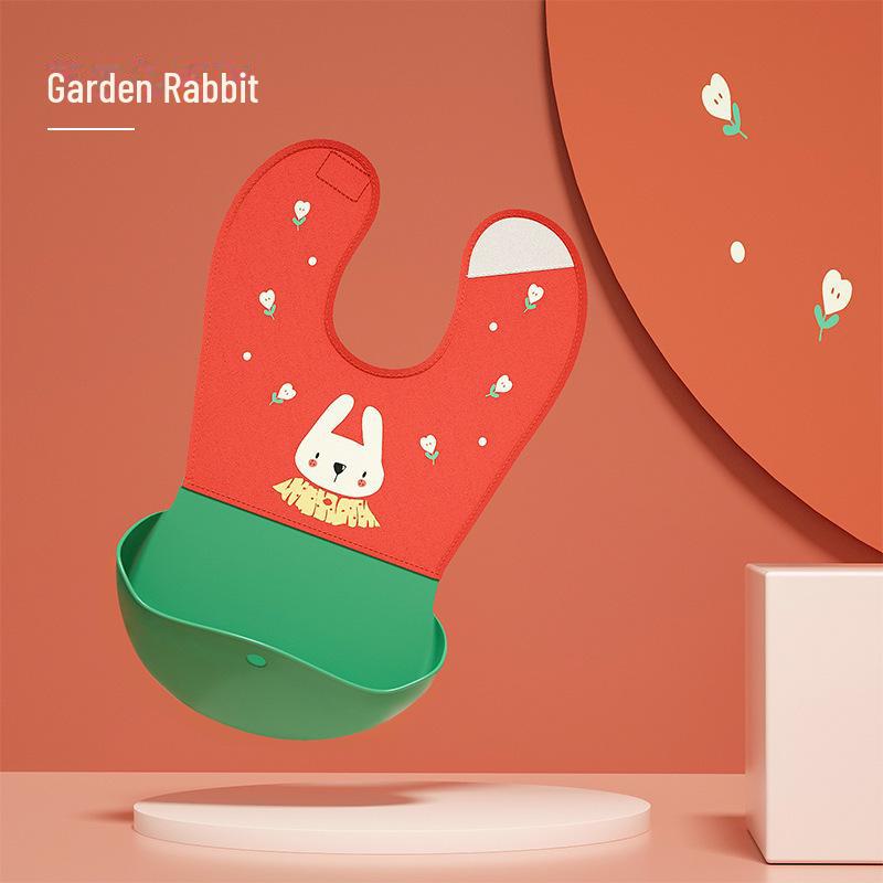 Waterproof Silicone Baby Bib - Super Soft & Anti-Dirt for Eating and Saliva