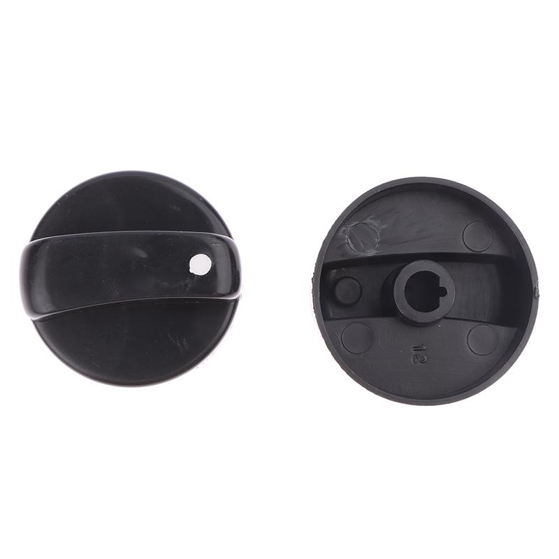 2PCS Natural Gas Stove Universal DIY Accessories Kitchen Thickened Black Plastic Gas Stove Cooker Control Knobs
