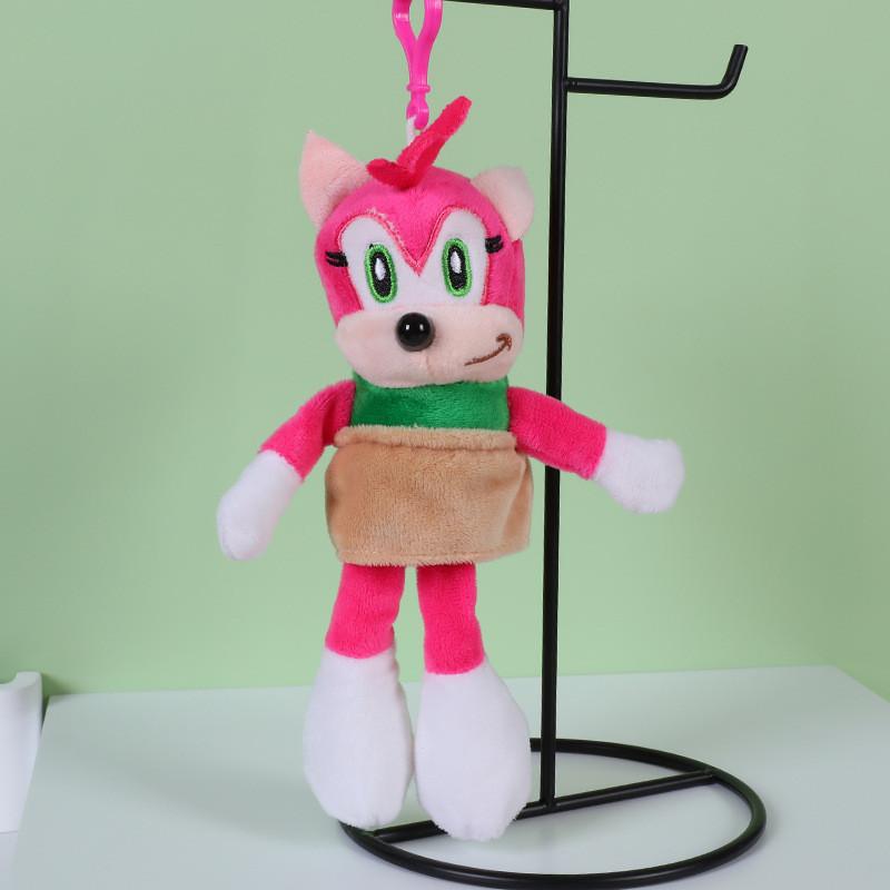 Очаровательный плюшевый брелок-мышка Соник, мягкая игрушка для сумок, идеально подходит для детей и коллекционеров