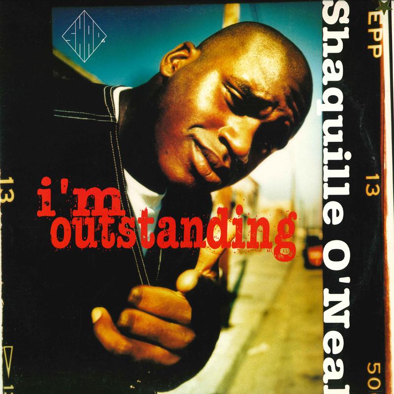 12-дюймовая пластинка SHAQUILLE O'NEAL - I'm Outstanding 01241422001 JIVE 1994 США Рэп и Хип-Хоп/R&B Б/у