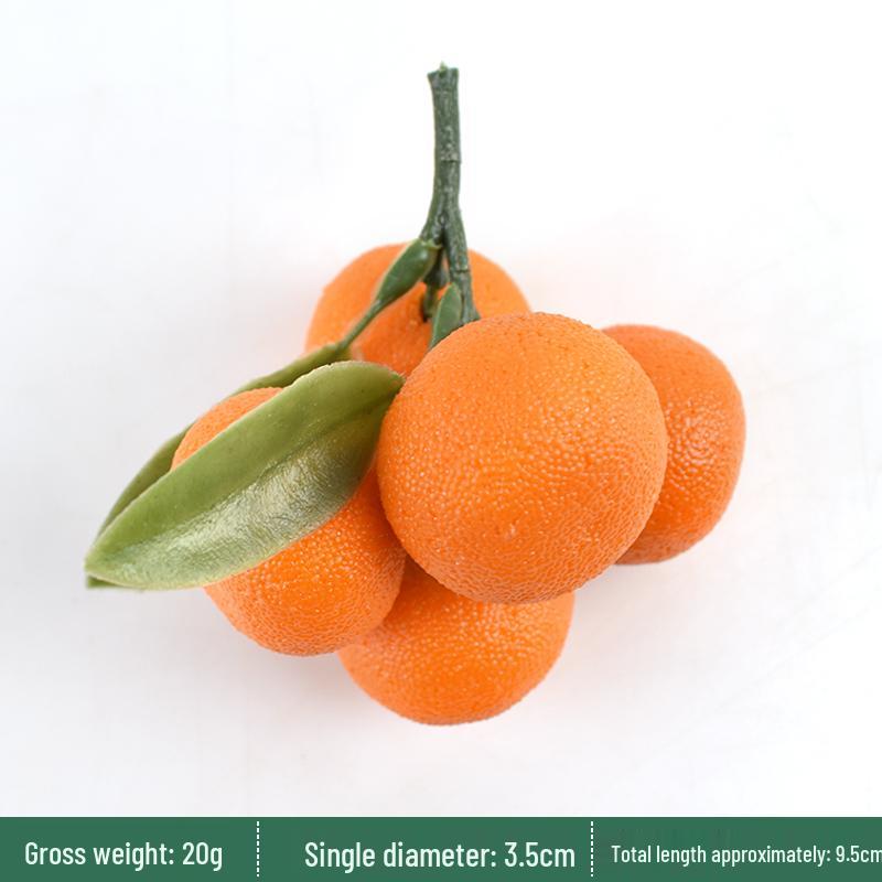 Artificial Shatang Orange & Kumquat Models - Decorative Props