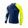 Mens Long Sleeve Pants Rash Guard Split Swimsuit Surfing Snorkeling Diving