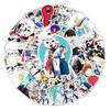 Цветные наклейки GINTAMA, 50 листов. (не повторяется), водостойкий и солнцезащитный крем.