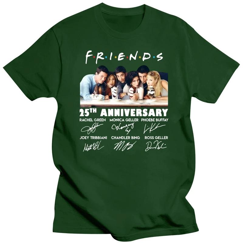 Friends 25Th Anniversary 1994 Signature Tv Series TShirt S5Xl Unisex Shirt Gift Unisexga vintage anime clothes new in tops tees