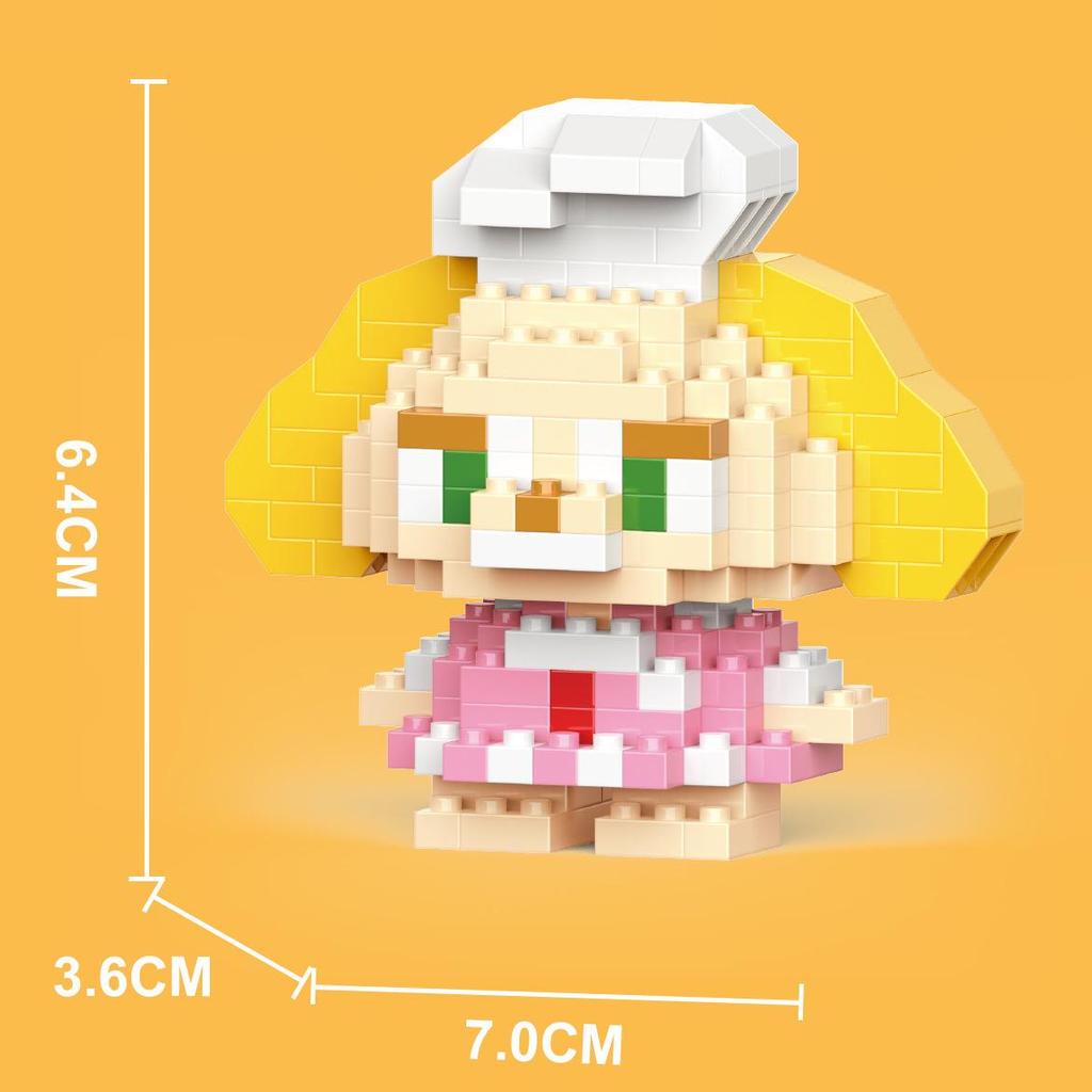 LEGO-Compatible Mini Building Blocks: Cartoon Figurines & Educational Toys