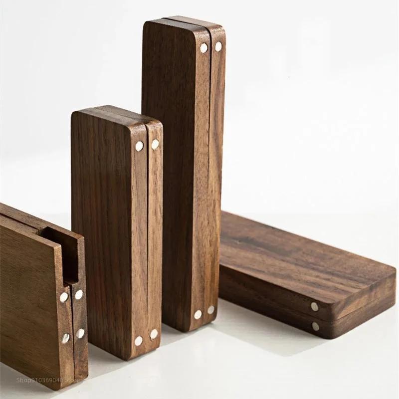 Портативная деревянная коробка для акварельных красок ручной работы, пустая магнитная присоска, палитра, художник, путешествия, эскиз, живопись, художественные принадлежности