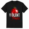 Violent Night Movie Graphic T-Shirt Santa Claus Ornament Cult Film Reprint