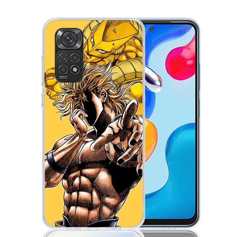 Чехол для телефона JoJo Adventure Dio Diego Brando для Xiaomi Redmi Note 15 14 13 12S 12 Pro Plus 11S 11E 11 11T 10S 10 Арт Мягкий Рисунок