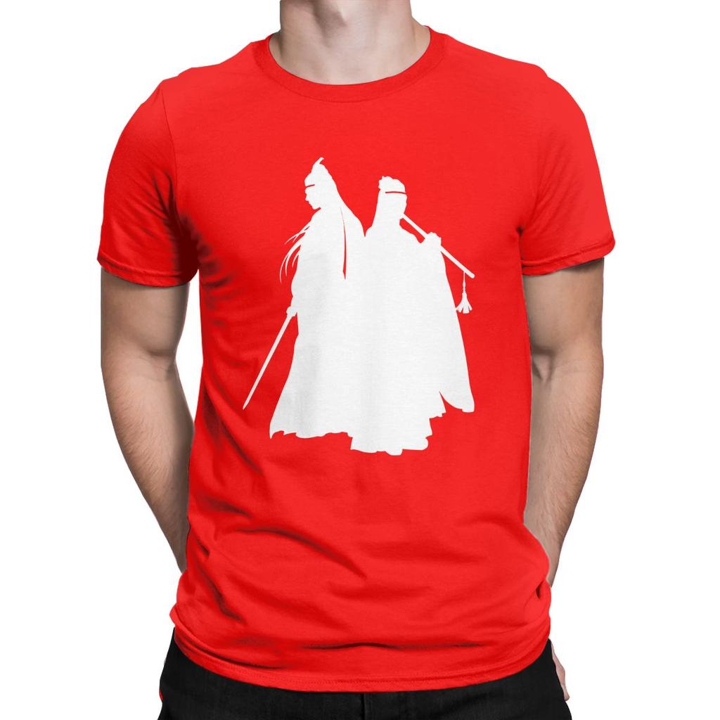 Men The Untamed The Twin Jades Of Lan T Shirt Wangji Wei Wuxian Cotton Clothes Novelty