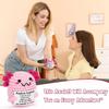 Сделанная вручную кукла аксолотля с положительной энергией и карточкой, украшение для дома, вязаная кукла аксолотля, комнатный декор, подарки для рождественской вечеринки