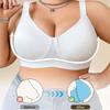 Plus Size Seamless Wire-Free Soft Support Bra for Large Busts
