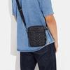 Coach Sullivan 16 Embossed Logo Classic Monogram Multi-Functional Pocket Zipper Closure Leather Shoulder Crossbody Bag Small Men Bags CJ670-QBVRN