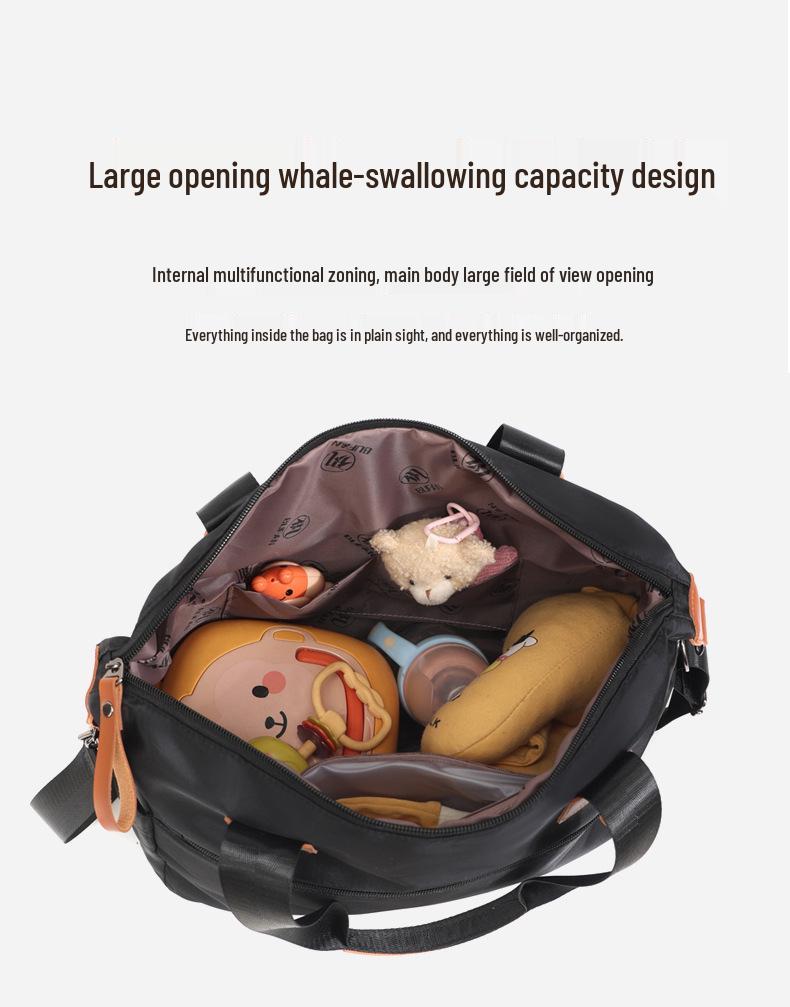 Unisex Large Capacity Travel Backpack with Wet/Dry Separation, Convertible Messenger, Shoulder, and Crossbody Bag.