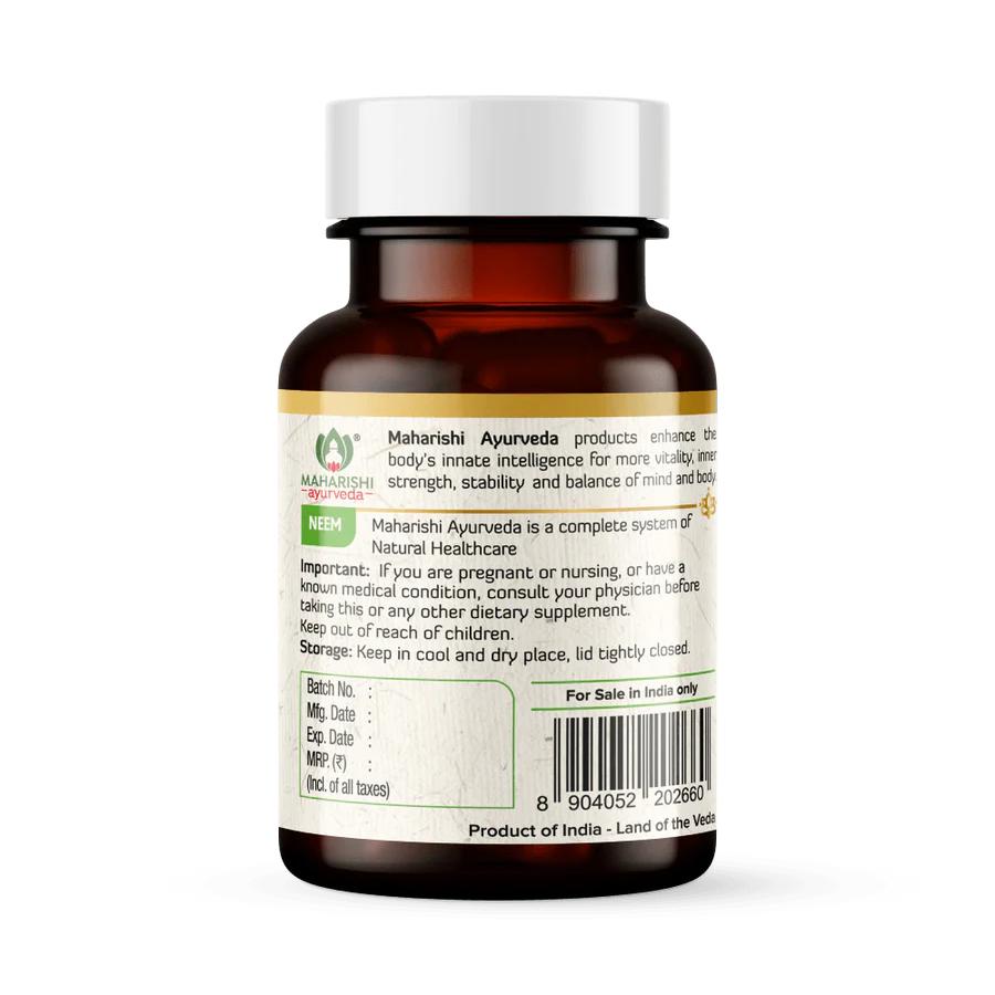 Organic Neem (60 Tabs, 500 Mg), Organic Neem Maharishi Ayurveda