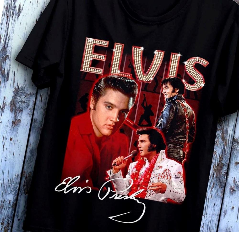 New Elvis Presley signature Gift For Fans Unisex All Size T-Shirt SS144 Unisex T-Shirt
